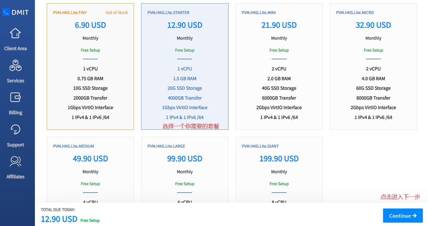 2023最新 DMIT VPS购买图文教程插图4
