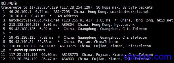 DeepVM香港vps电信回程