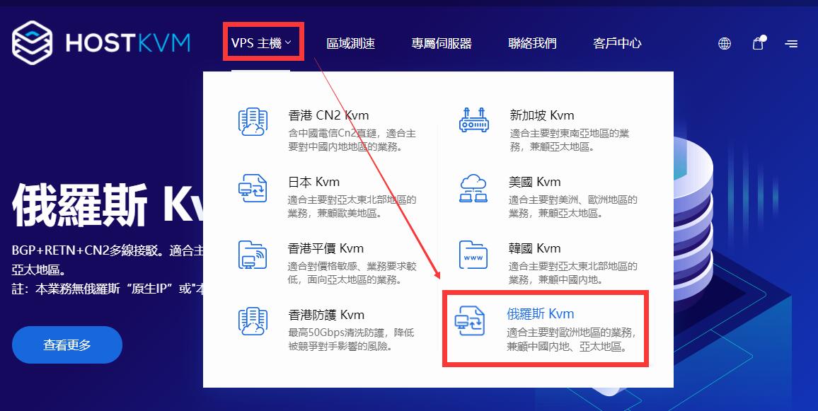 HostKVM俄罗斯VPS推荐 – CN2线路/Windows支持插图5