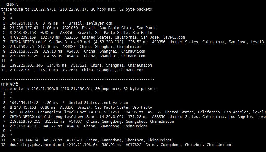 arkecx巴西VPS测评 – 电信联通网络直连插图8