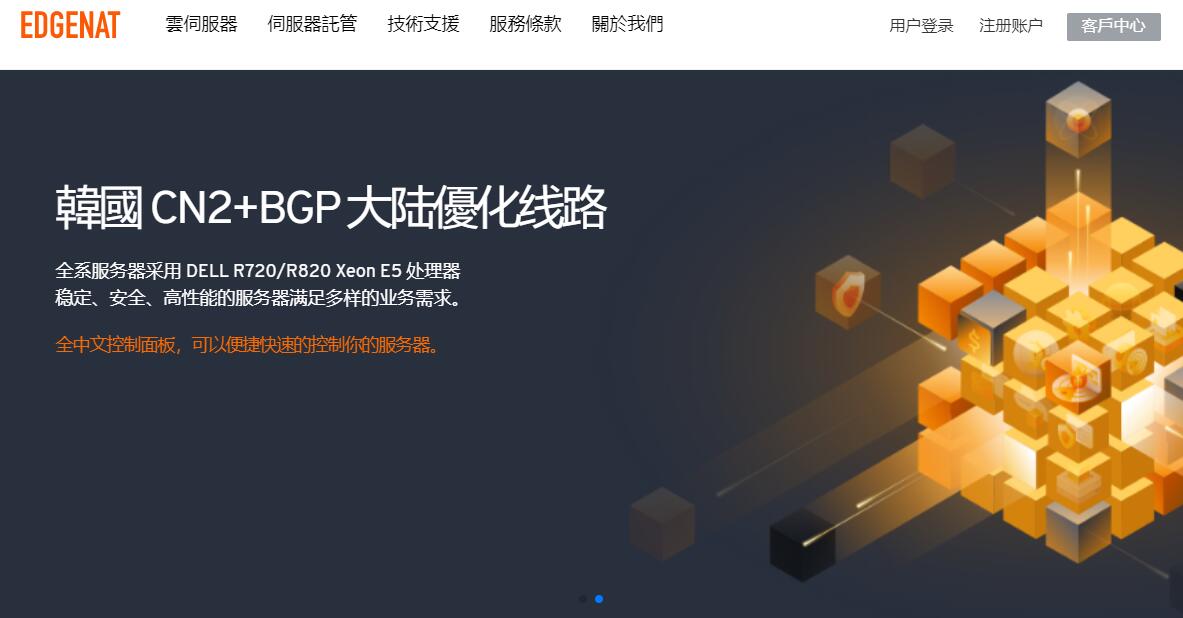 EDGENAT韩国VPS测评 – CN2 GIA线路延迟低插图