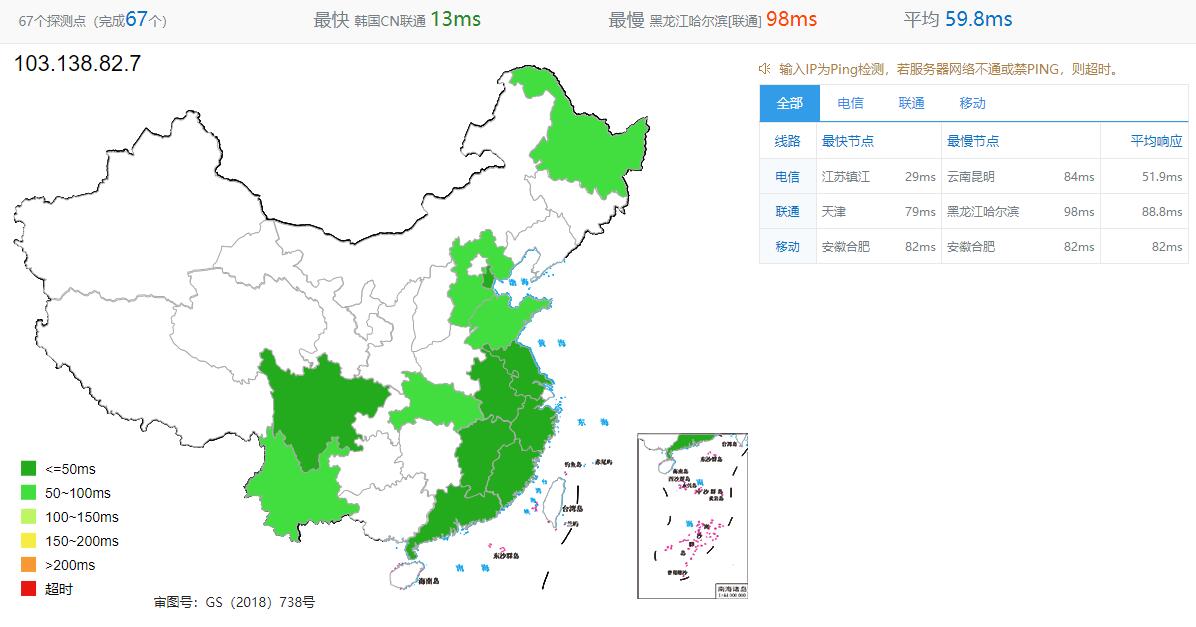YYYhost韩国VPS测评 – 三网CN2 GIA线路回程插图2