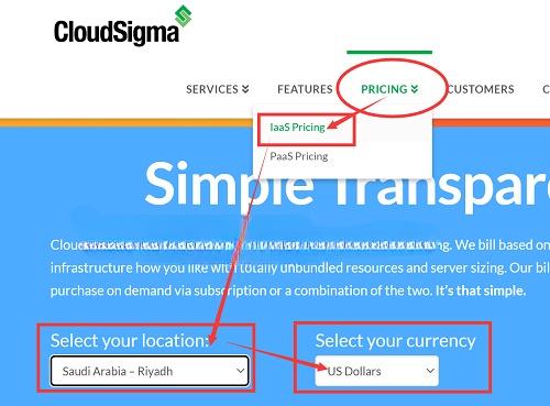 沙特VPS推荐：cloudsigma，$15/月起，云服务器支持自定义任意配置插图1