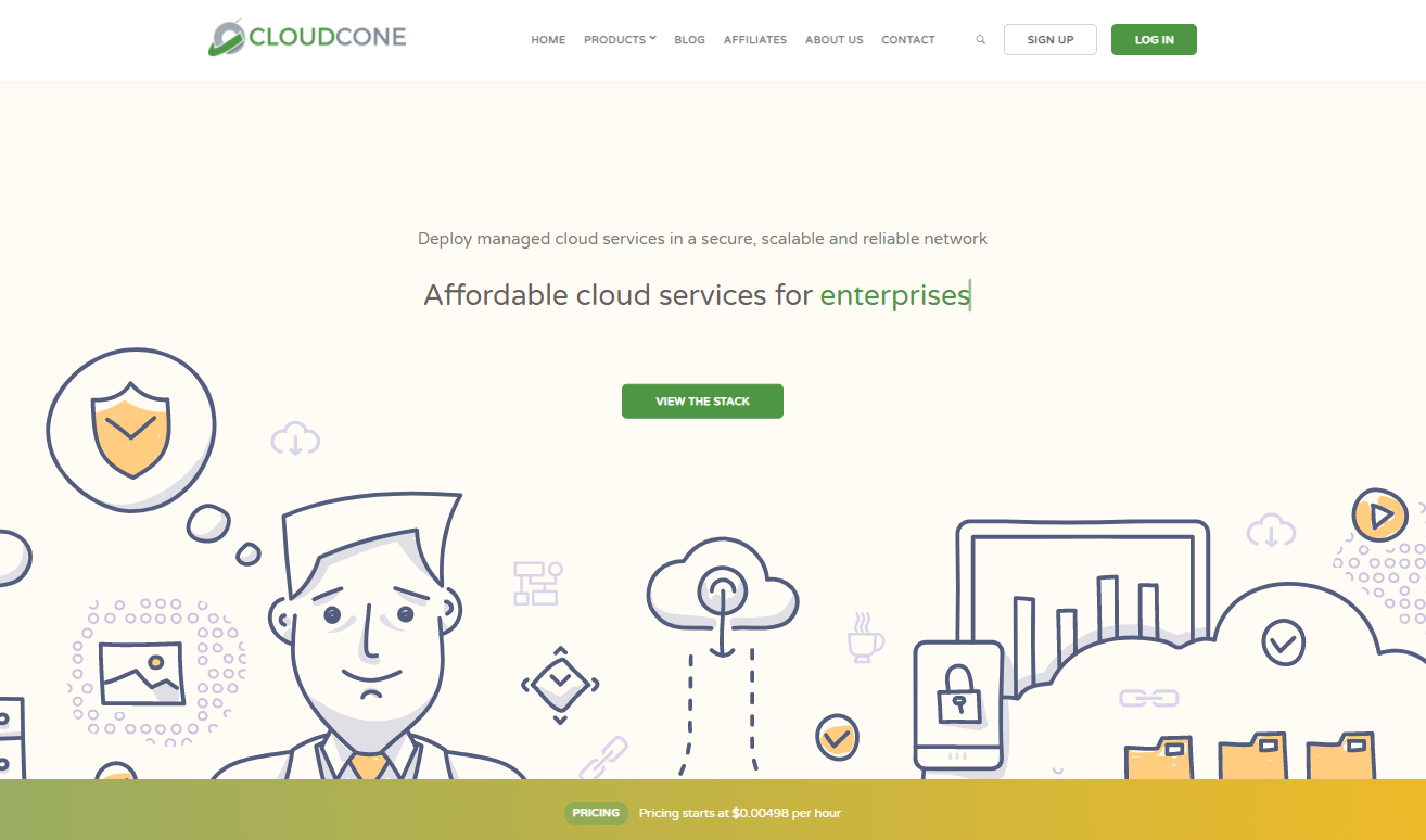 CloudCone便宜美国服务器介绍 – 高达1Gbps带宽和无限流量插图
